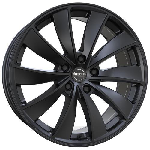 STATUSFÄLGAR PYXIS MAT BLACK 9.5x20 5/114.3 ET45 CB64.1
