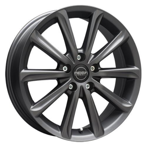 STATUSFÄLGAR VIRGO DARK MAT ANTHRACITE GREY 6.5x16 5/112 ET38 CB73.2