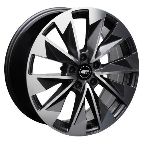 STATUSFÄLGAR ZENITH ANTHRACITE GREY FRONT POLISHED 8x19 5/112 ET45 CB57.1