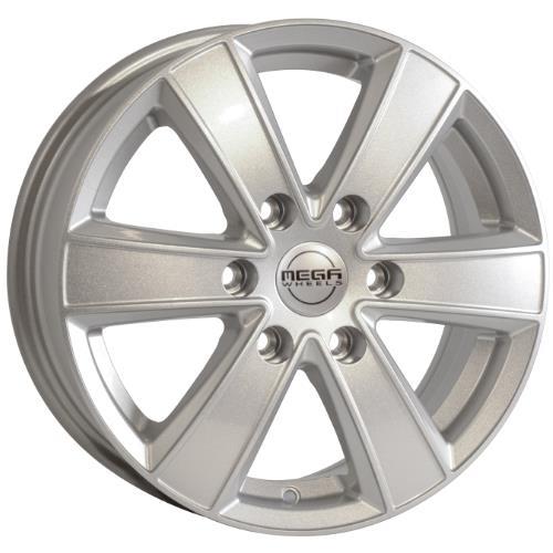 STATUSFÄLGAR HERCULES 6 SILVER 6.5x17 6/120 ET50 CB74.6