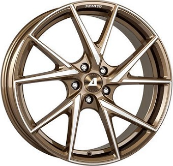 ALUTEC ADX.01 BRONZE POLISHED 7.5x18 4/100 ET45 CB63.3