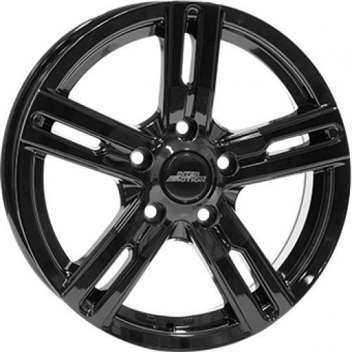 INTER ACTION KARGIN BLACK GLOSS 7.5x17 6/130 ET50 CB84.1