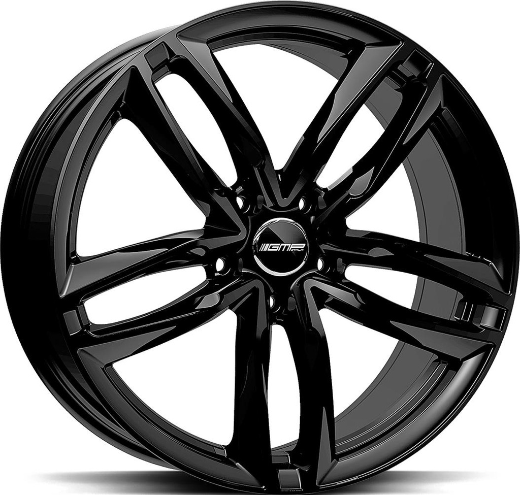 GMP ATOM GLOSS BLACK 8x18 5/112 ET45 CB66.5
