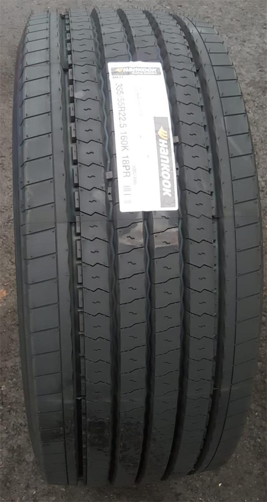 355/50R22.5 156K HANKOOK SMART FLEX AH31 XL STEER 18PR