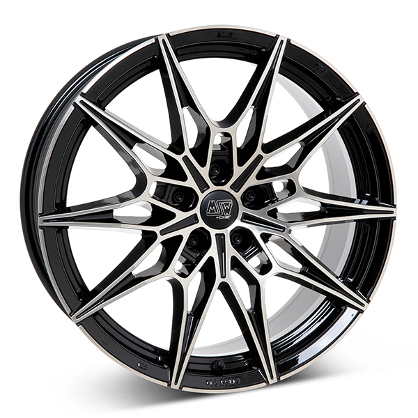 MSW 75 G.BLK/POL 9x19 5/120 ET45 CB72.6