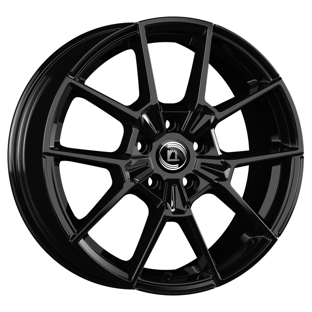 DIEWE NEVE GLOSSY BLACK 8.5x19 5/112 ET26 CB66.6