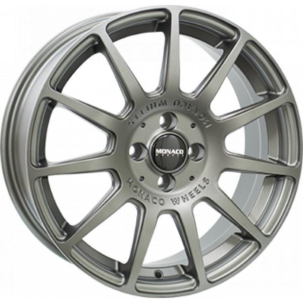 MONACO WHEELS RALLYE GUNMETAL DULL 7x17 5/100 ET35 CB57.1