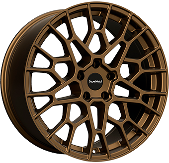 SUPERMETAL CELL MATT BRONZE 8.5x18 5/112 ET45 CB66.6