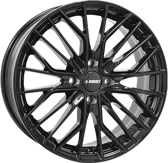 IT WHEELS TIARA 4 GLOSS BLACK 6.5x16 4/100 ET44.5 CB73.1