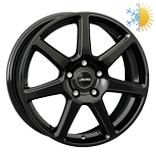 AUTEC TALLIN GLOSS BLACK 5.5x15 5/112 ET46 CB66.6