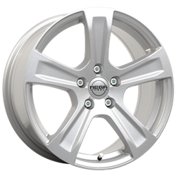 MEGA WHEELS LEO SILVER 6.5x16 4/100 ET45 CB54.1