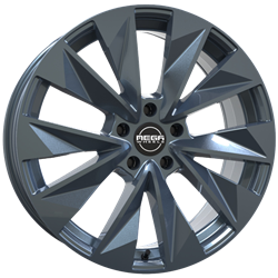 MEGA WHEELS ZENITH ANTHRACITE GREY 8.5x19 5/114.3 ET45 CB67.1