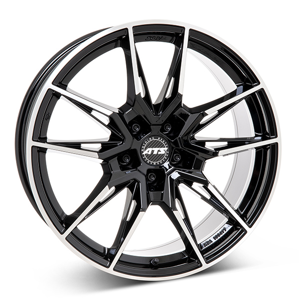 ATS FORCE BLACK POLISHED 8.5x19 5/112 ET44 CB66.6