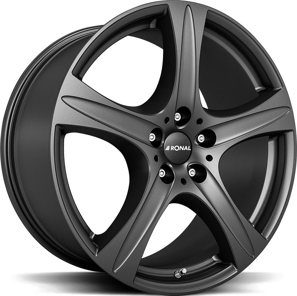RONAL R55 SUV MATT BLACK 8.5x18 5/127 ET38 CB71.5