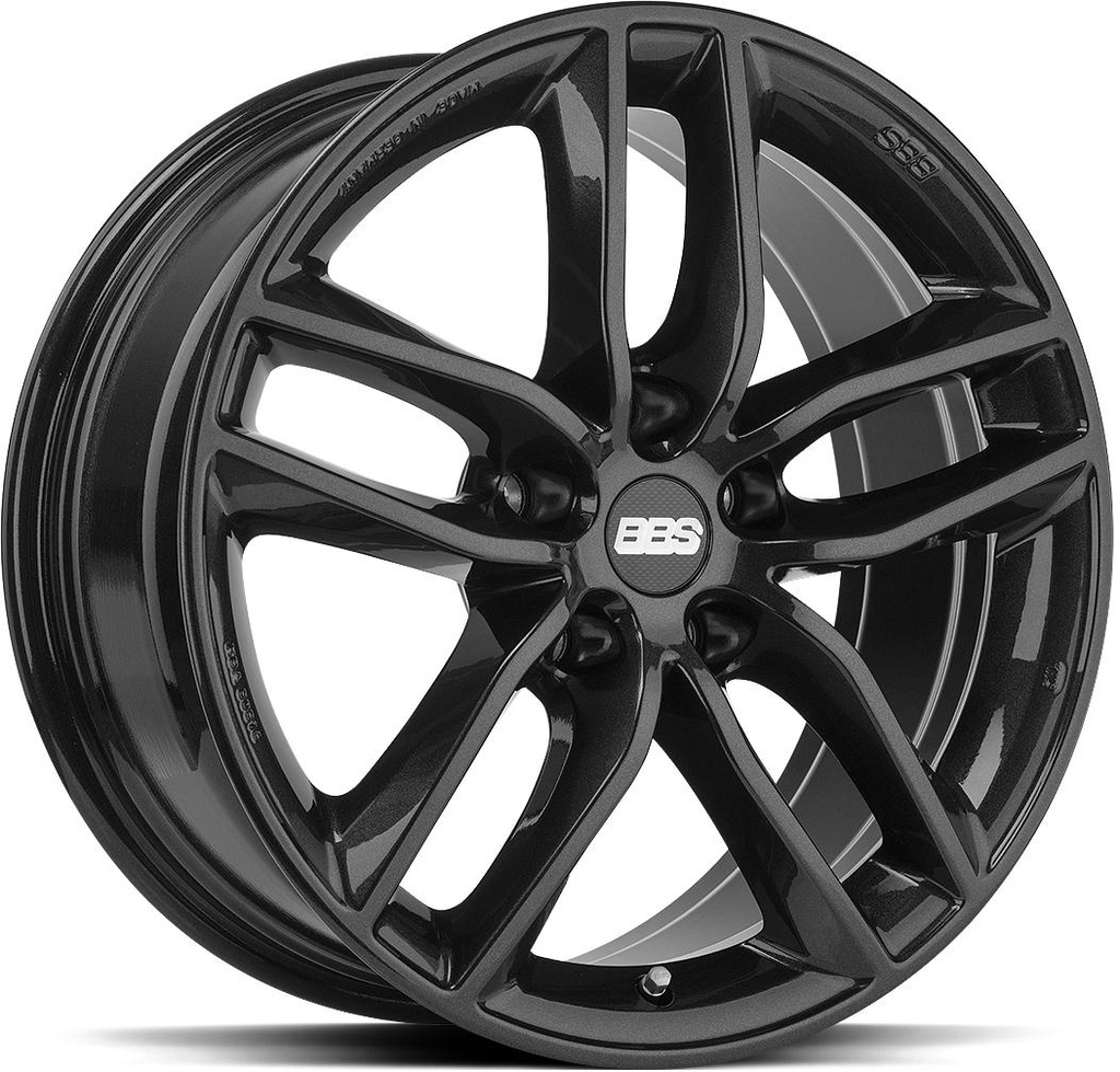 BBS SX CRYSTAL BLACK 8x18 5/112 ET35 CB82