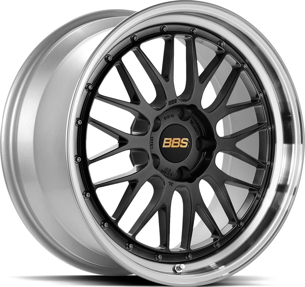 BBS LM DIAM BLACK 7.5x17 4/100 ET40 CB70