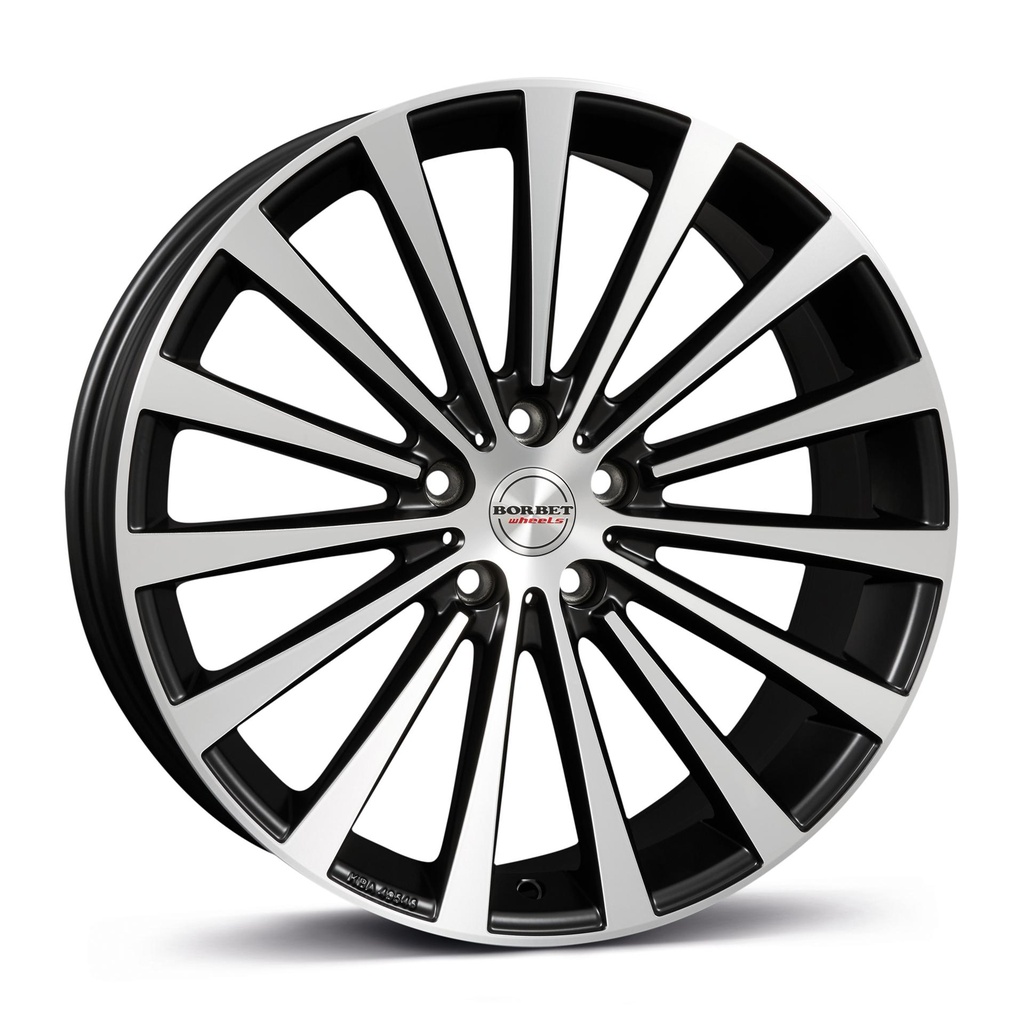 BORBET BLX BLACK POL MATT 8.5x18 5/112 ET45 CB72.6