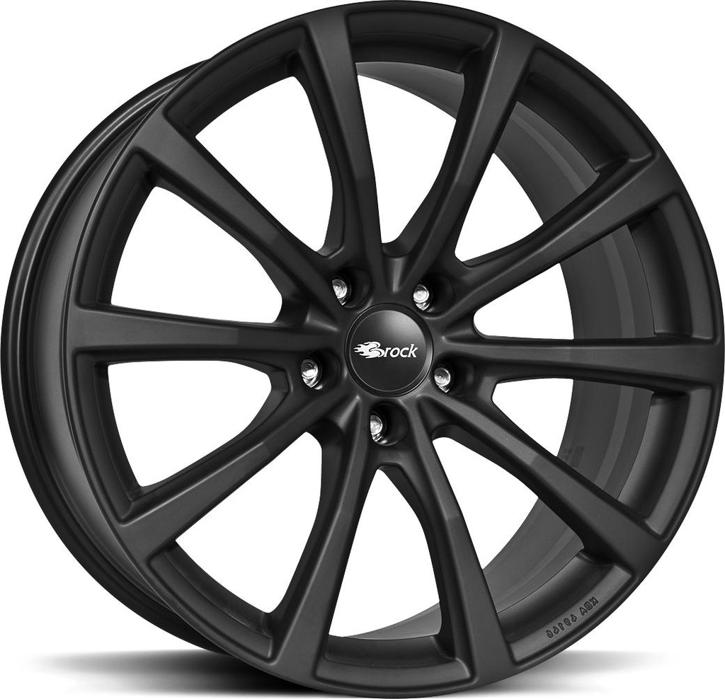 BROCK B32 BLACK MATT 7.5x18 5/108 ET50 CB63.4