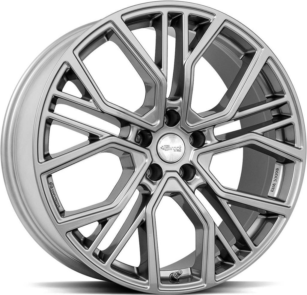 BROCK B41 FERRIC GREY 8.5x21 5/112 ET34 CB66.6