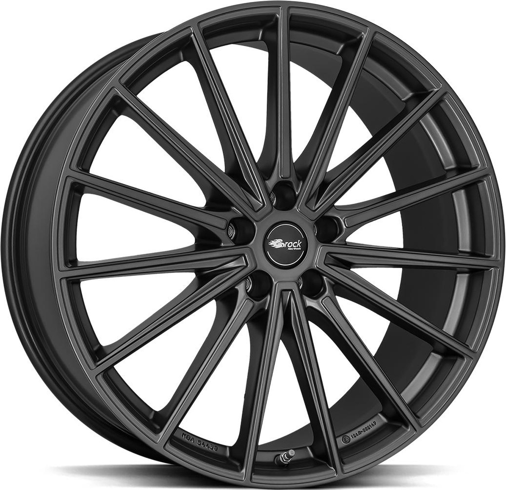 BROCK B43 COSMIC GREY MATT 8.5x20 5/120 ET47 CB72.6