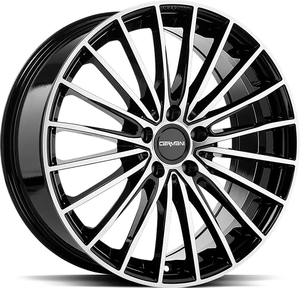 OXGIN KARL BLACK POL 8x19 5/112 ET38 CB66.6