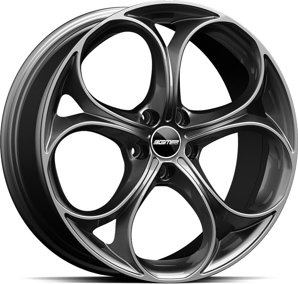GMP DRAKE GLOSS ANTHRACITE DARK 8x18 5/110 ET40 CB65.1