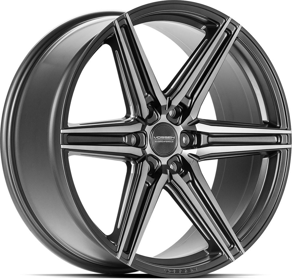 VOSSEN HF6.2 TINTED MATT GUN METAL 9.5x20 6/135 ET15 CB87.1