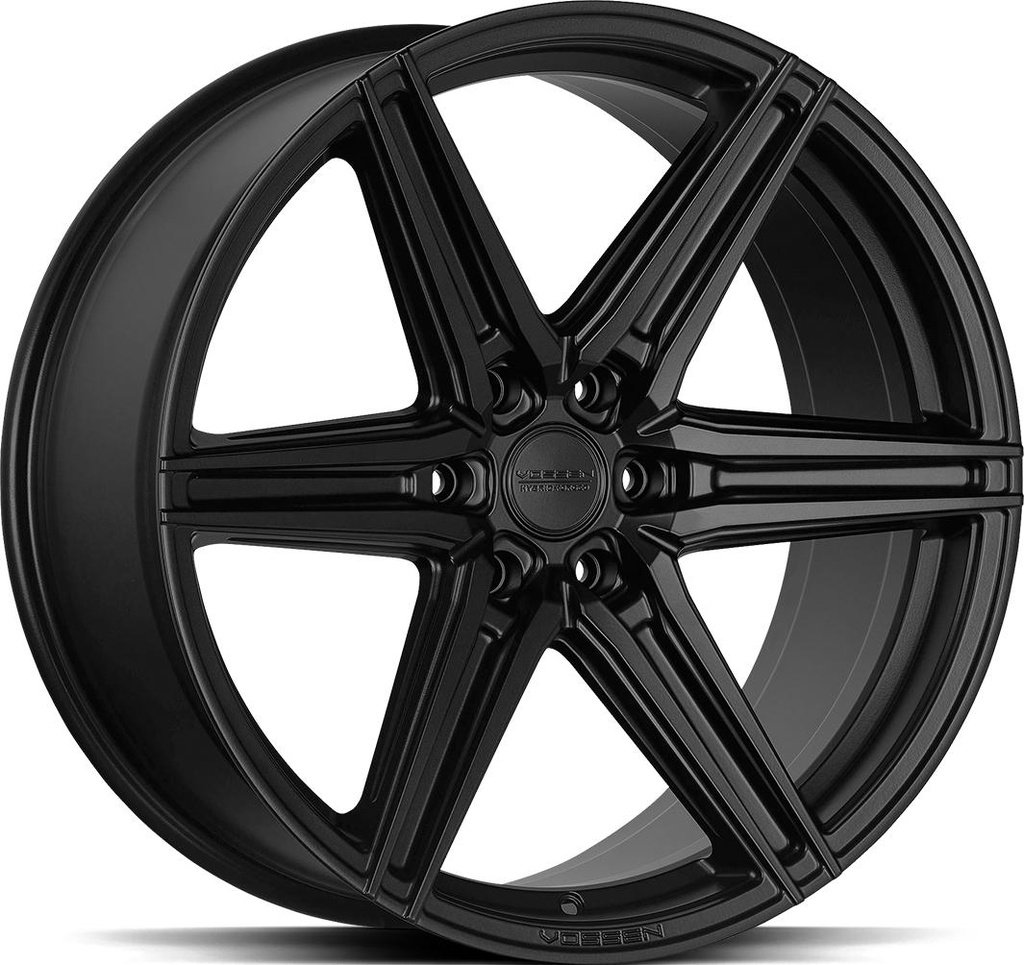 VOSSEN HF6.2 SATIN BLACK 9.5x22 6/139.7 ET20 CB106.1