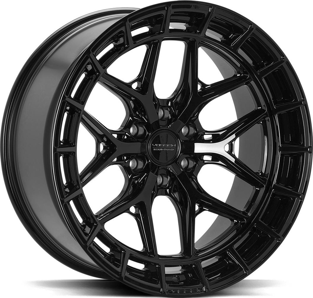VOSSEN HFX1 GLOSS BLACK 10x20 5/130 ET20 CB84.1