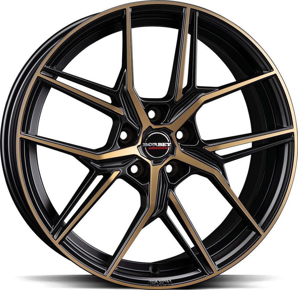 BORBET QX BLACK BRONZE MATT 8x19 5/112 ET50 CB57.1