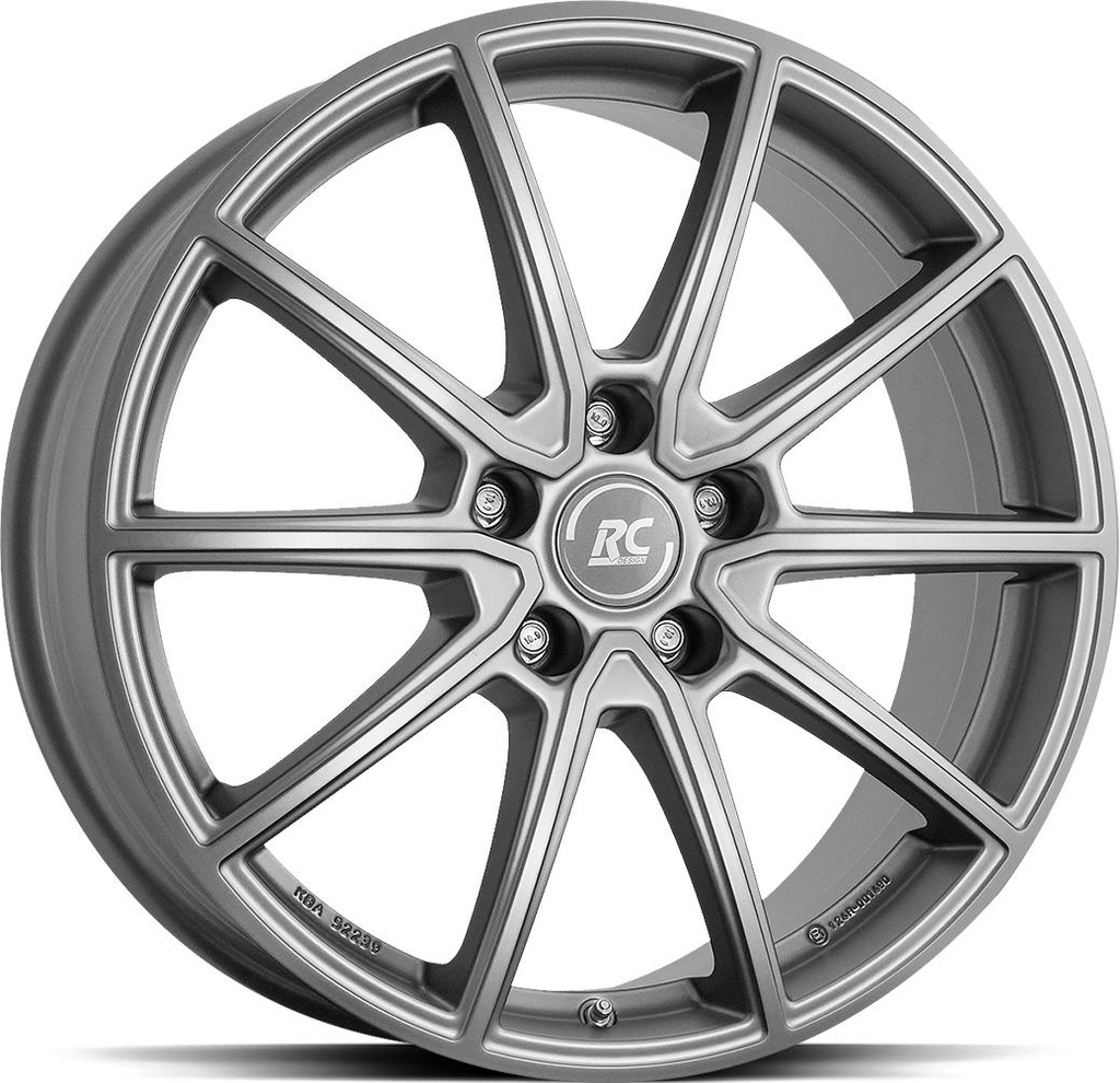BROCK RC32 FERRIC GREY MATT 8.5x19 5/112 ET44 CB66.6