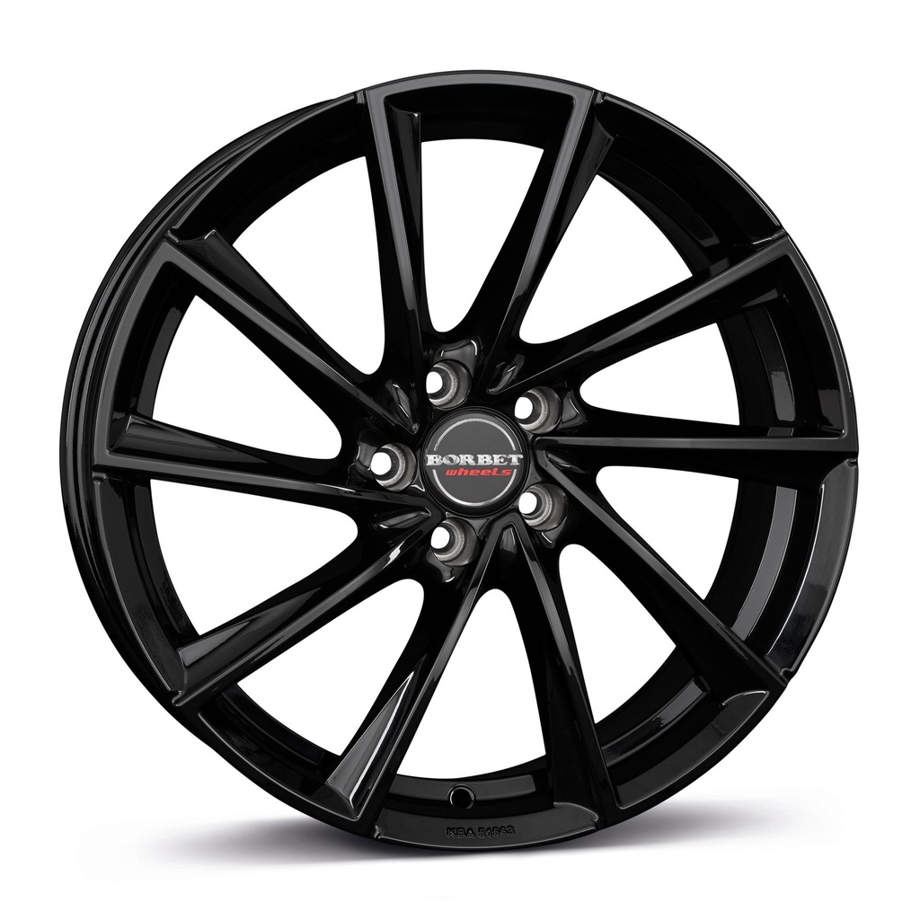 BORBET VTX BLACK GLOSS 9.5x19 5/112 ET45 CB66.6