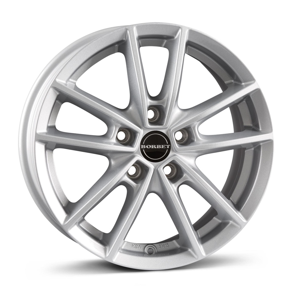 BORBET W CRYSTAL SILV 6.5x16 5/112 ET48 CB57.1