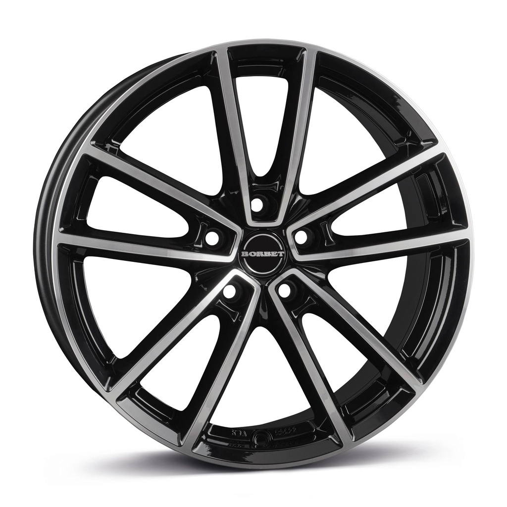 BORBET W BLACK POL GLOSS 8.5x21 5/112 ET40 CB66.6