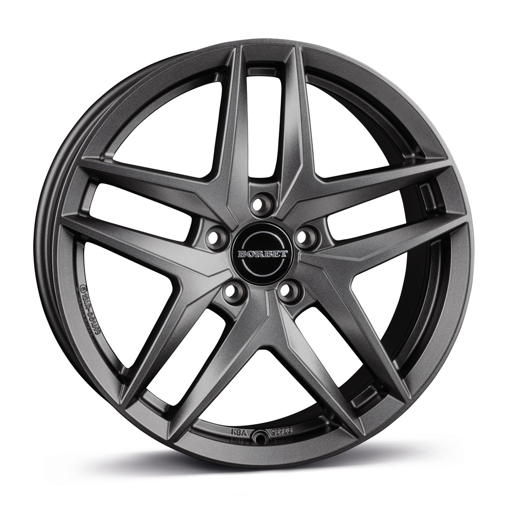 BORBET Z DARK GREY MATT 7.5x17 5/112 ET30 CB66.6