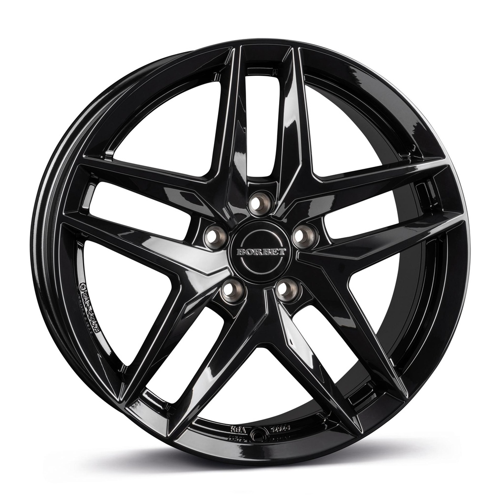 BORBET Z BLACK GLOSS 8x18 5/112 ET31 CB66.6