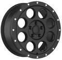 STATUSFÄLGAR D214 FLATBLACK MILLED RIVETS 8x18 5/114.3 ET40 CB73.1