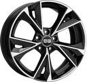 ELIT WHEELS EW15 BLACK / POLISHED 7.5x17 5/100 ET36 CB57.06