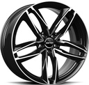 GMP ATOM BLACK DIAM 8x18 5/112 ET45 CB66.6