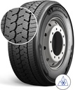 385/55R22.5 160K MICHELIN X MULTI GRIP Z AS VG XL ALL POSITION