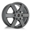 AVUS AC-V61 MATT ANTHRACITE 7x17 6/130 ET50 CB84.1