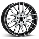 MAK ARROW BLK/POL 9x21 5/112 ET45 CB66.6