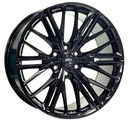 STATUSFÄLGAR D19 GLOSSBLACK 9.5x22 6/139.7 ET18 CB106.1