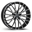 MAK SPECIALE BLK/POL 9x21 5/112 ET42 CB57.1