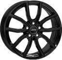 AUTEC VIDRON GLOSS BLACK 7x18 5/114.3 ET35 CB66.1