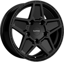 SUPERMETAL ROCKET GLOSS BLACK 8x18 5/120 ET40 CB65.1
