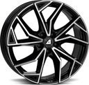 ALUTEC ADX.02 DIAM BLACK POL 8x19 5/112 ET40 CB70.1
