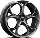 GMP DRAKE GLOSSY ANTHRACITE DARK 8x19 5/110 ET33 CB65.1