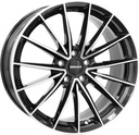 MONACO WHEELS GP14 BLACK POLISHED 8x18 5/112 ET45 CB66.6