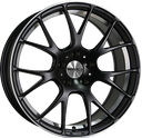 MONACO WHEELS MIRABEAU MATT BLACK POLISHED 8x18 5/120 ET20 CB74.1